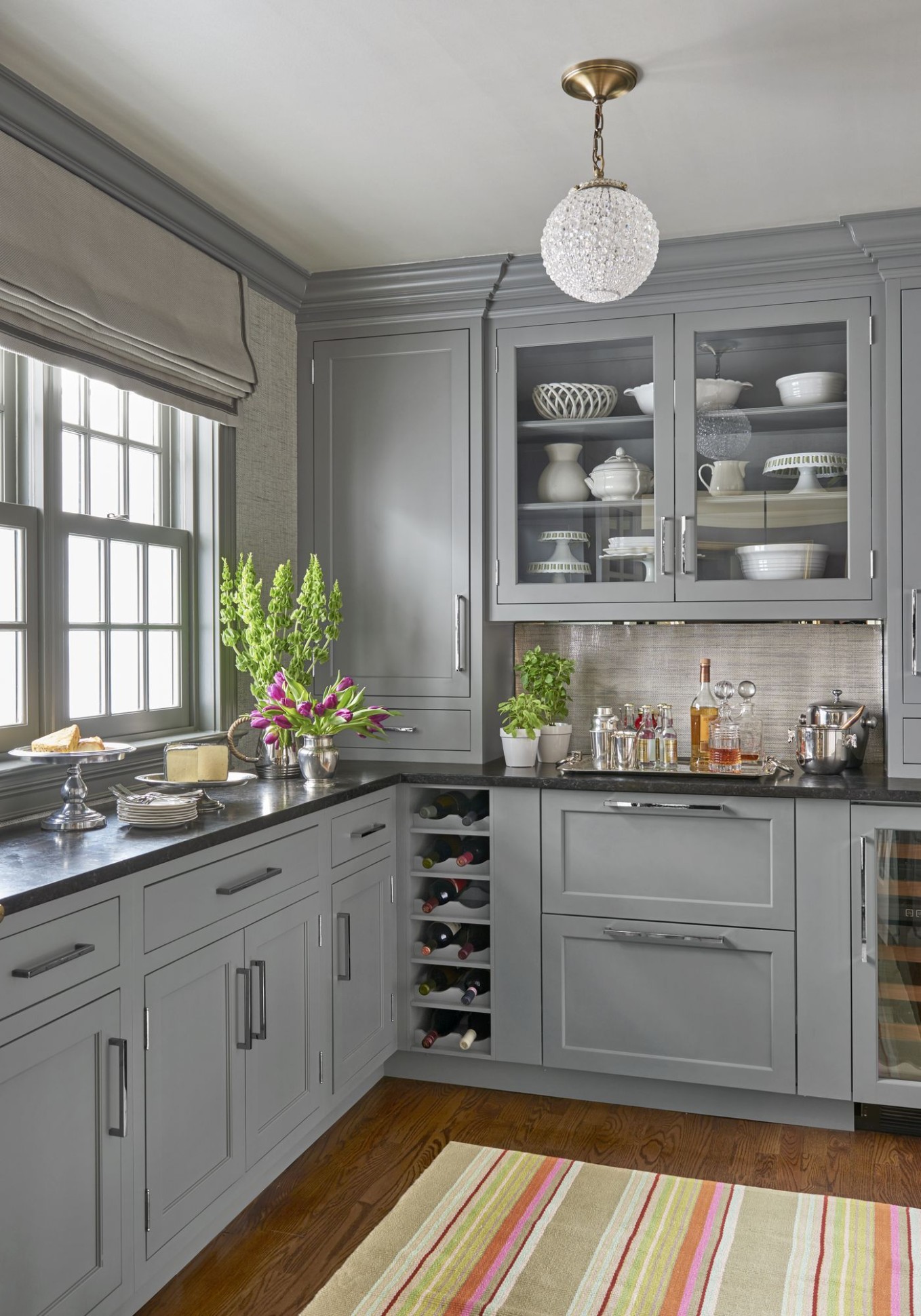 4 Gray Kitchens ideas  kitchen design, grey kitchen cabinets