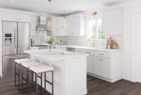 Aspen White Shaker - Ready To Assemble Kitchen Cabinets - The RTA