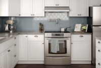 Madison Base Cabinets in Warm White – Kitchen – The Home Depot