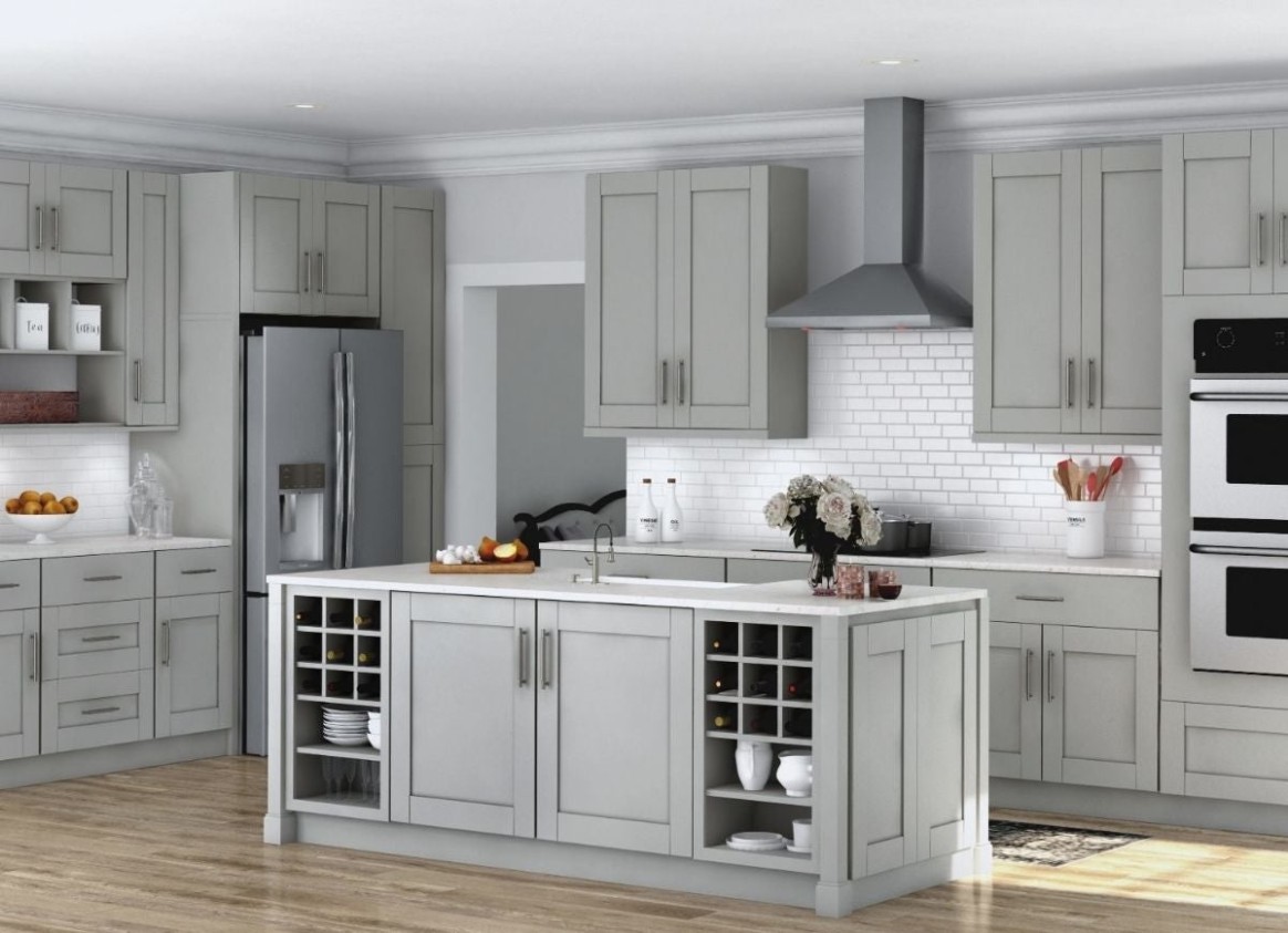 These Gray Kitchen Cabinets Offer a Neutral Twist - Bob Vila