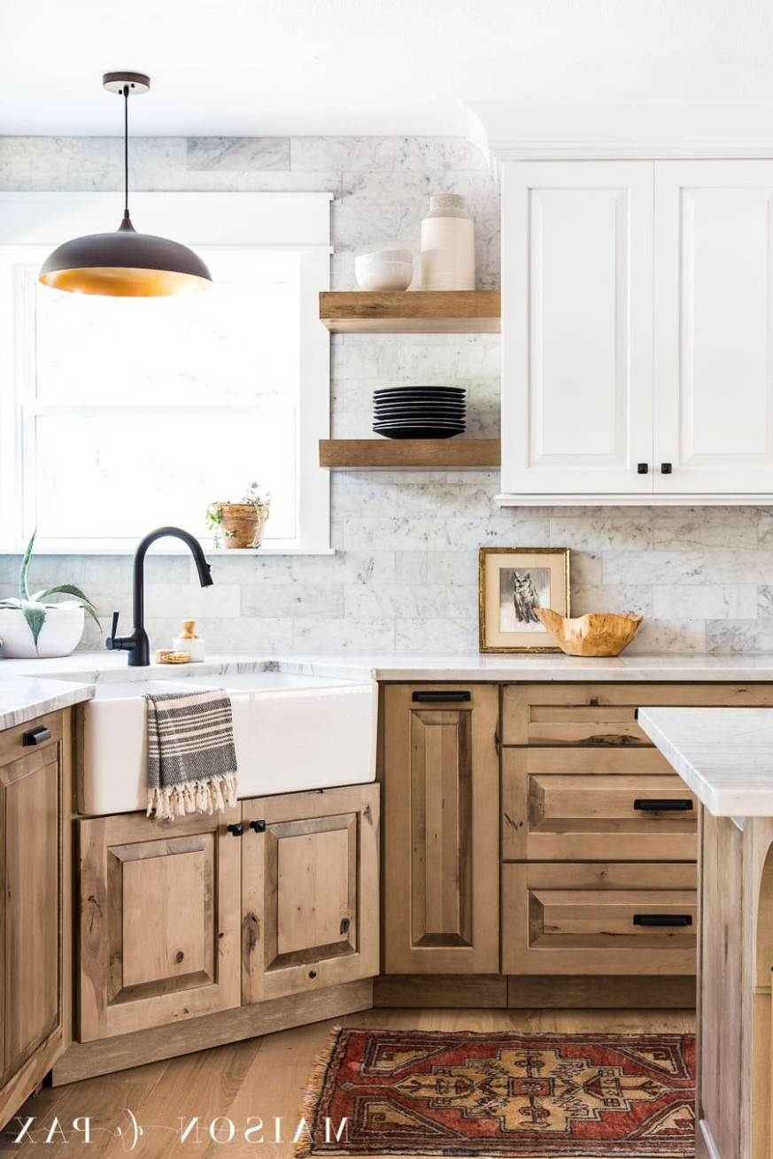 White and Wood Kitchen Reveal: Part 9, Cabinets - Maison de Pax